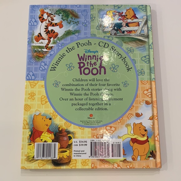 Winnie the Pooh CD Storybook Disney - Picture 6 of 6